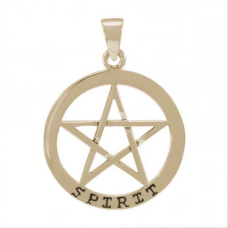 Vedhæng med Pentagram - u/kæde