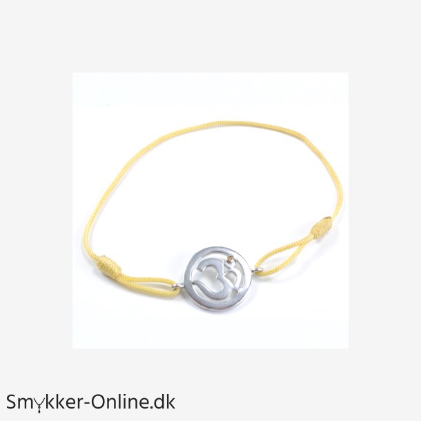 Chakra Aum Armbnd - 3 Chakra - med Safir - 18mm