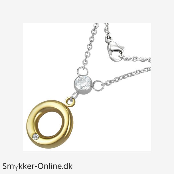 Vedhng med Zirkonia - Stl - 22mm - m/kde