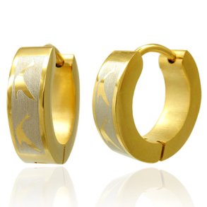 �reringe Hoops St�l - �13mm - pr par