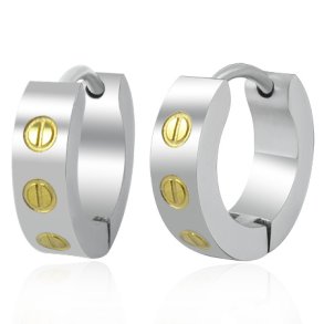 �reringe Hoops St�l - �13mm - pr par