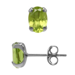 restikker med Peridot - 7x5mm - pr st