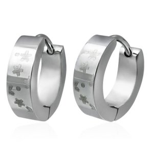 �reringe Hoops St�l - �13mm - pr par