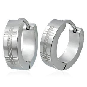 �reringe Hoops St�l - �13mm - pr par