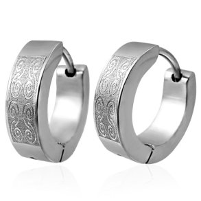 �reringe Hoops St�l - �13mm - pr par