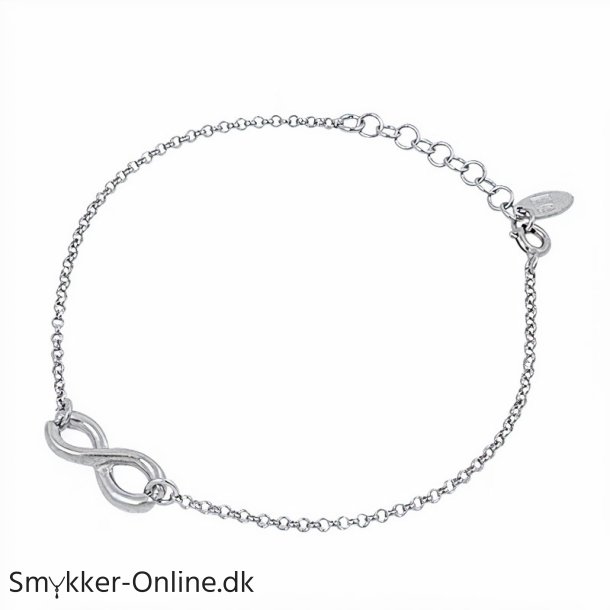 Armbnd med Uendelighedstegnet - justerbar