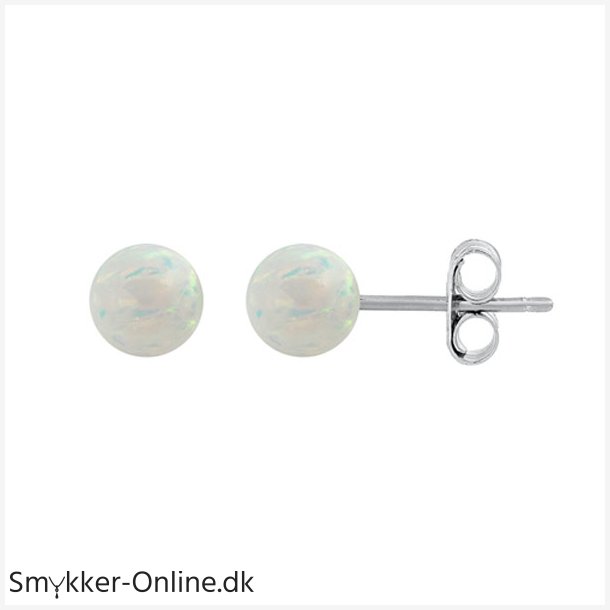 restikker med Opal - 3 mm - pr par