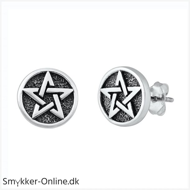 restikker med Pentagram -  8,5mm - pr st