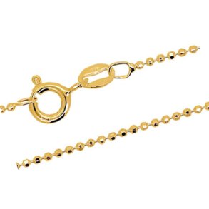 Kuglekde - 45cm - tykkelse 1,2 mm - Forgyldt