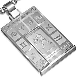 Vedhng Vgten Stjernetegn Stl - 44mm - u/kde