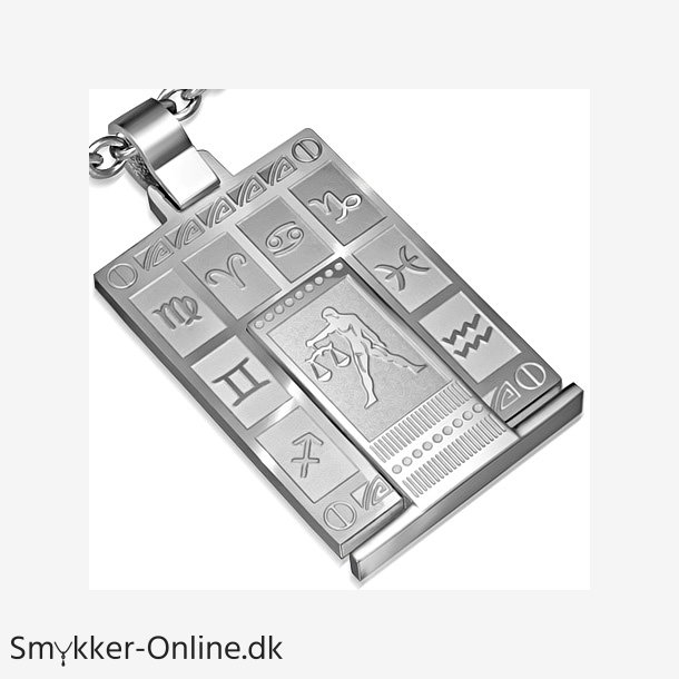 Vedhng Vgten Stjernetegn Stl - 44mm - u/kde