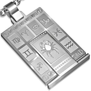 Vedhng Krebsen Stjernetegn Stl - 44mm - u/kde