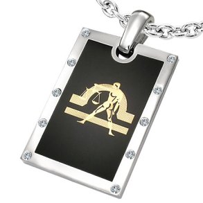 Vedhng Vgten Stjernetegn Stl - 44mm - u/kde