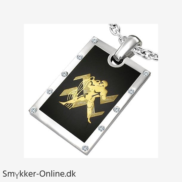 Vedhng Vandbreren Stjernetegn Stl - 44mm - u/kde