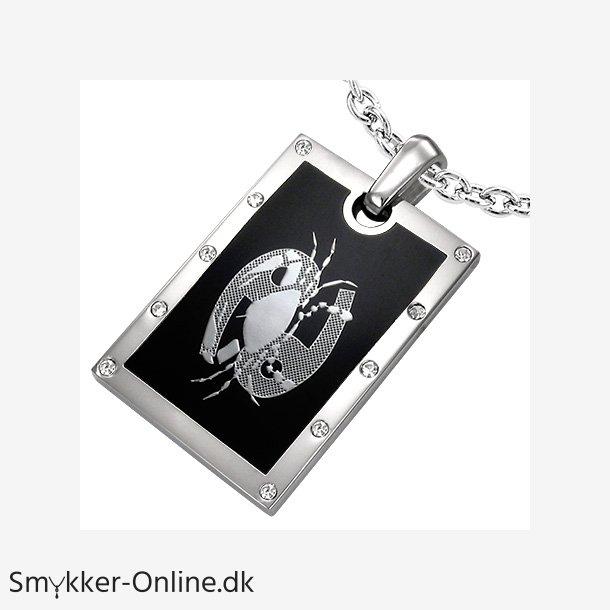 Vedhng Krebsen Stjernetegn Stl - 44mm - u/kde