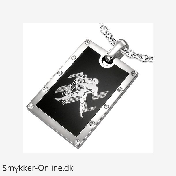 Vedhng Vandbreren Stjernetegn Stl - 44mm - u/kde