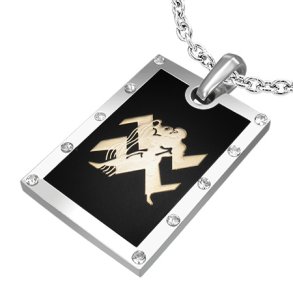 Vedhng Vandbreren Stjernetegn Stl - 44mm - u/kde