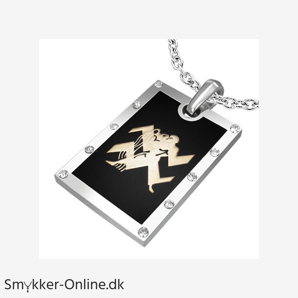 Vedhng Vandbreren Stjernetegn Stl - 44mm - u/kde