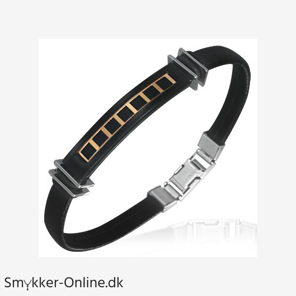 Armbnd i Lder / Stl