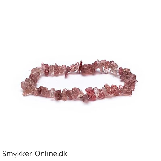 Armbnd Jordbrkvarts - Krystal Chips