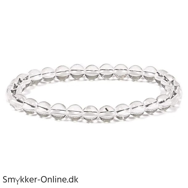 Armbnd Bjergkrystal - 6mm