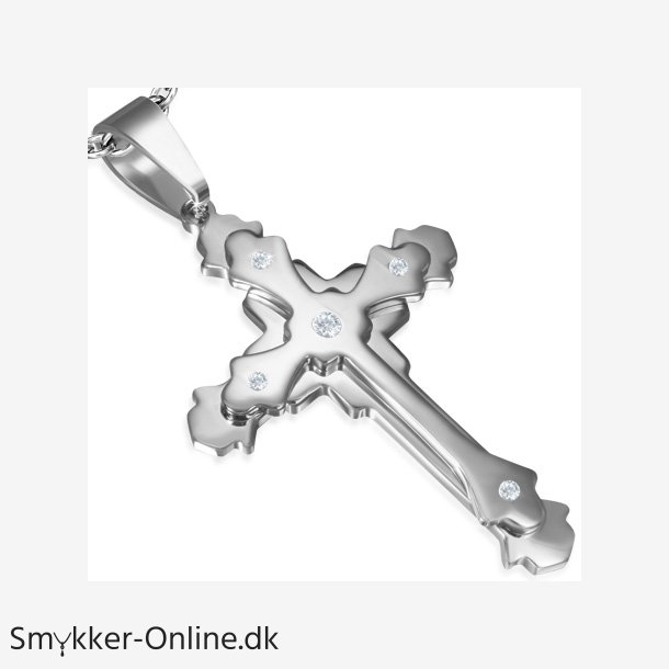 Kors Vedhng i stl - 78mm - u/kde