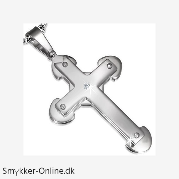 Kors Vedhng i stl - 75mm - u/kde