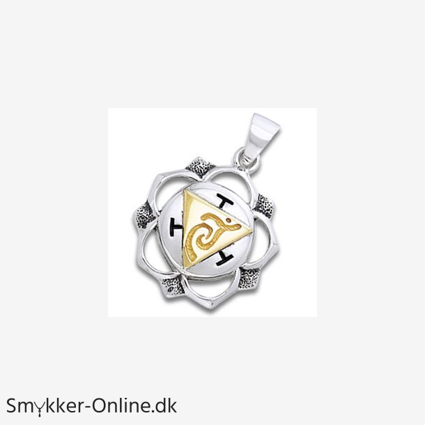Chakra vedhng 3 Chakra - Manipura - Solar plexuschakraet - 31mm - u/kde