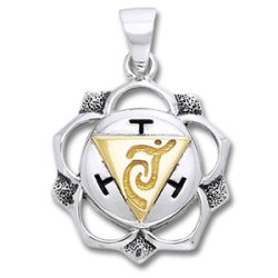 Chakra vedhng 3 Chakra - Manipura - Solar plexuschakraet - 31mm - u/kde