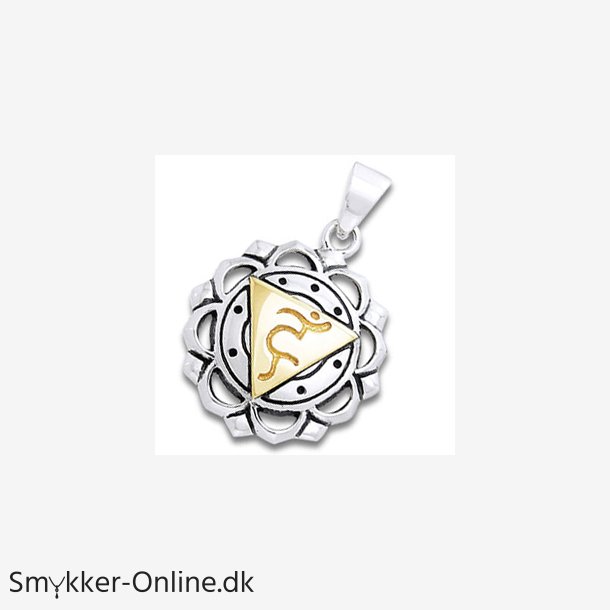 Chakra vedhng 5 Chakra - Vishuddaishudda - Halschakraet - 31mm - u/kde
