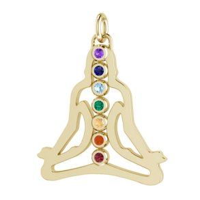 Chakra vedhng - 35mm - u/kde - 10K guld