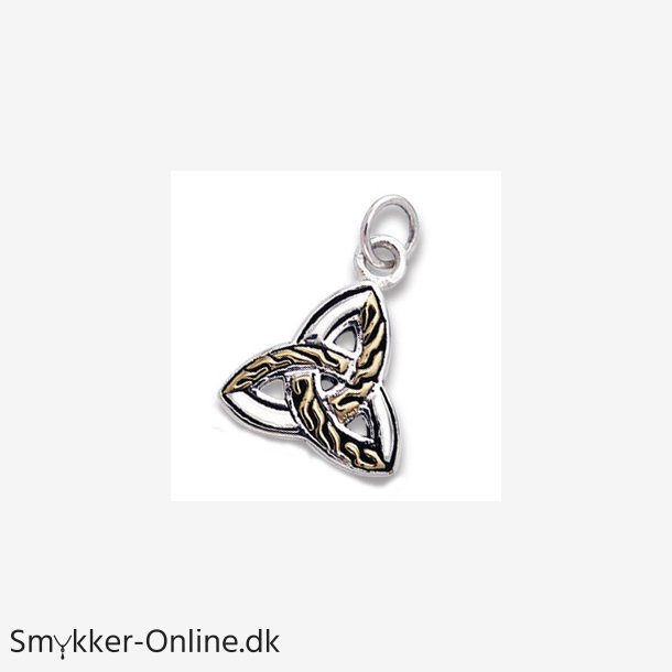 Vedhng med Triquetra - Treenighedssymbolet - 20mm - u/kde