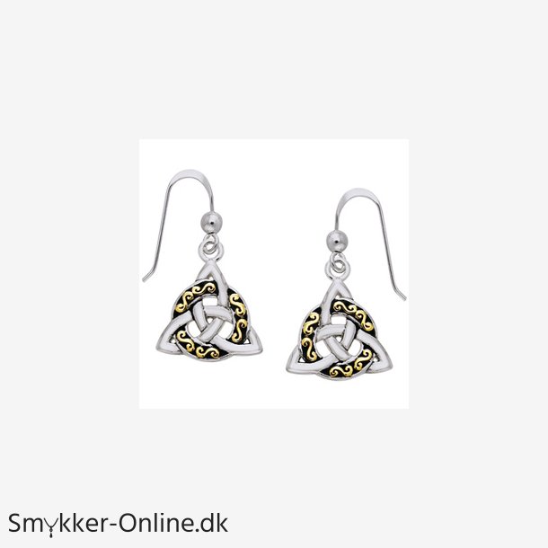 �reringe med Triquetra - Treenighedssymbolet - 29mm - pr s�t