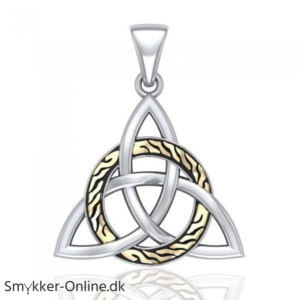 Vedh�ng med Triquetra - Treenighedssymbolet - 34mm - u/k�de