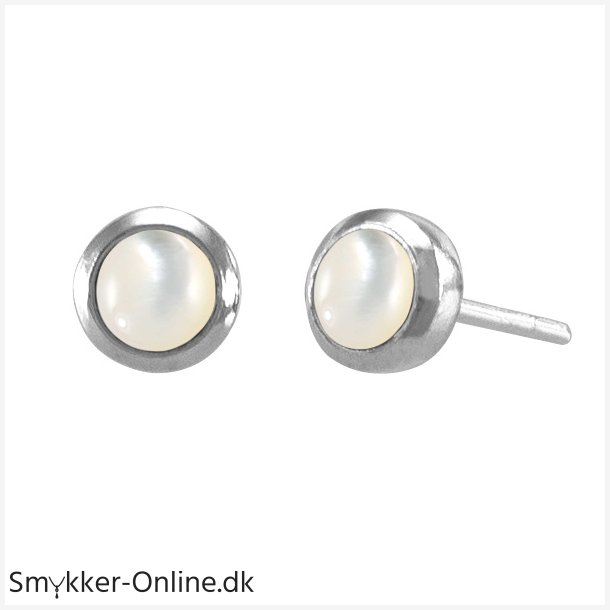 �restikker med Bjergkrystal - �6mm - pr par