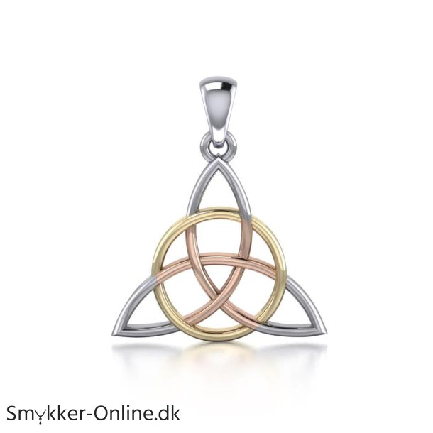 Vedh�ng med Triquetra - Treenighedssymbolet - 36mm - u/k�de