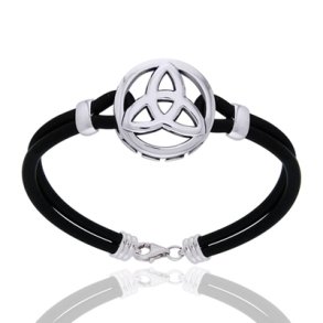 Armbnd med Triquetra - Treenighedssymbolet - 21cm