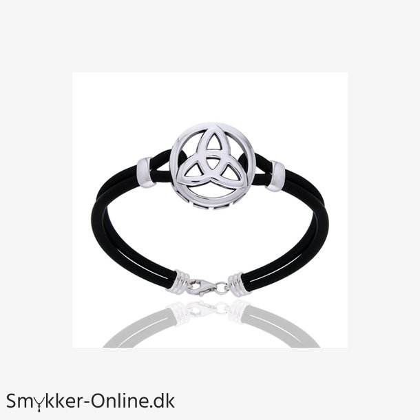 Armbnd med Triquetra - Treenighedssymbolet - 21cm