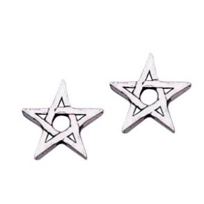 restikker med Pentagram - 10mm - pr st