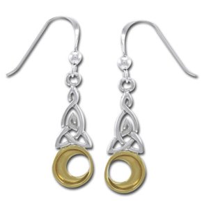 reringe med Triquetra - Treenighedssymbolet - 37mm - pr st