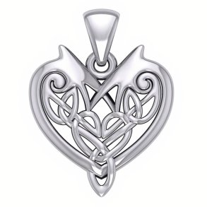 Vedhng Hjerte - 20mm - u/kde