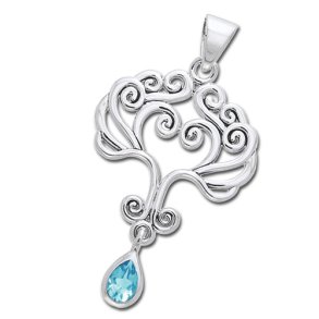 Vedhng Livets Tr med Bl Topas - u/kde