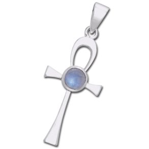 Ankh kors med M�nesten - u/k�de