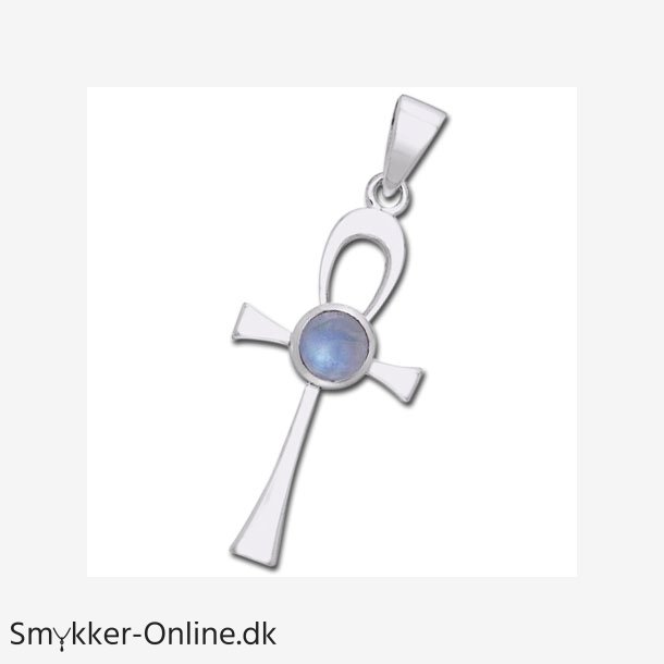 Ankh kors med M�nesten - u/k�de