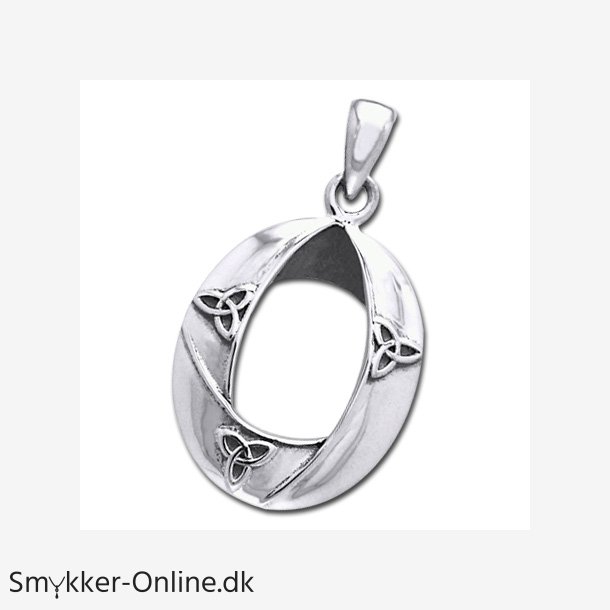 Vedhng med Triquetra - Treenighedssymbolet - 30mm - u/kde