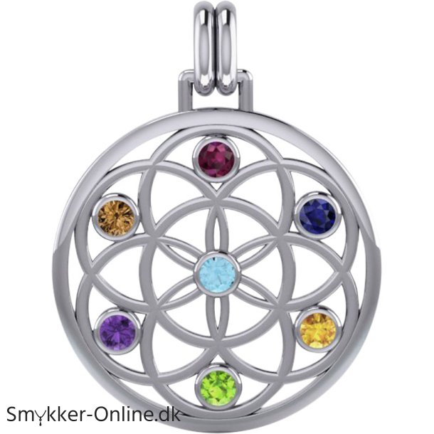 Chakra Flower of Life - 38mm - u/kde