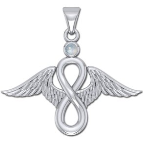 Englevinger - Uendelighedstegnet - vedhng med Mnesten - u/kde