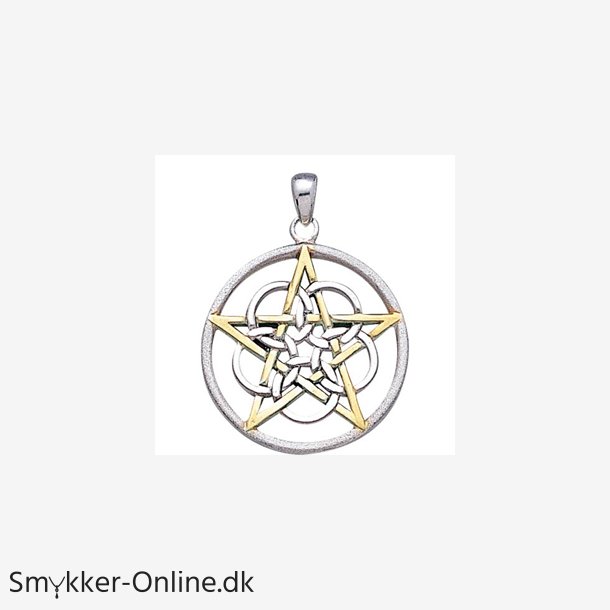 Vedhng med Pentagram - 37mm u/kde