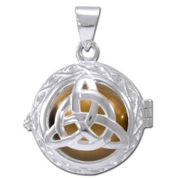 Engle kalder / Engleklokke med Treenighedssymbol - u/kde