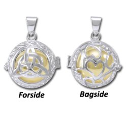 Engle kalder / Engleklokke med Treenighedssymbol - u/kde